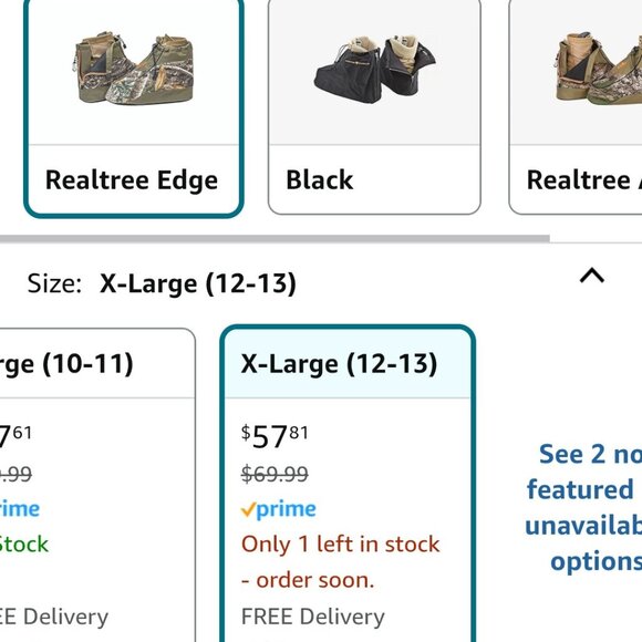 Men's size 12 Arctic Shield-over the boot insulators - Picture 9 of 9